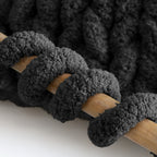 MelloBello Chunky Yarn Black