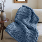 MelloBello Chunky Yarn Country Blue