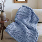 MelloBello Chunky Yarn Country Blue