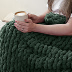 MelloBello Chunky Yarn Dark Green