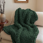 MelloBello Chunky Yarn Dark Green