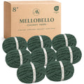 MelloBello Chunky Yarn Dark Green