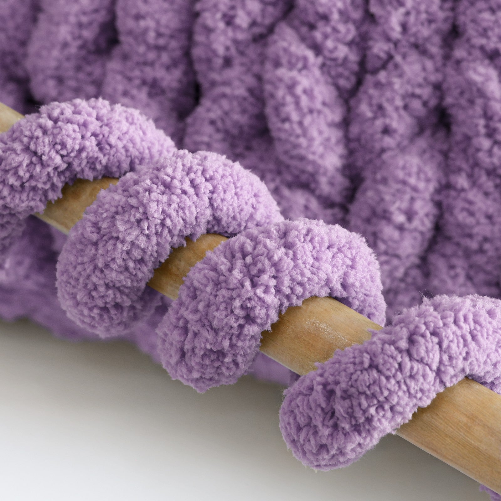 MelloBello Chunky Yarn Dark Purple