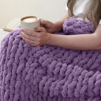 MelloBello Chunky Yarn Dark Purple