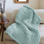 MelloBello Chunky Yarn Light Blue
