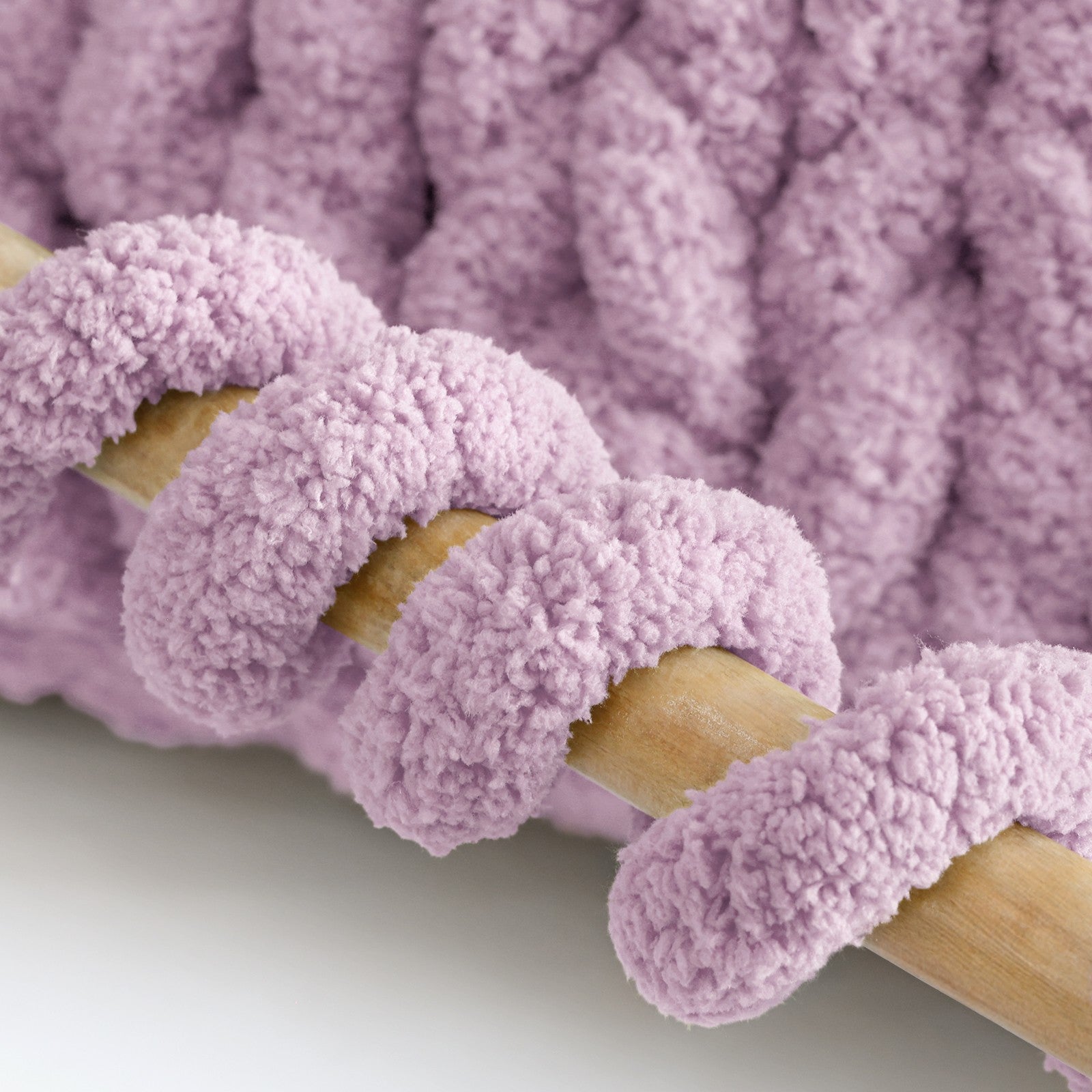 MelloBello Chunky Yarn Light Purple