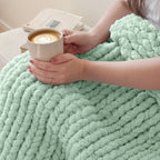 MelloBello Chunky Yarn Mint Green