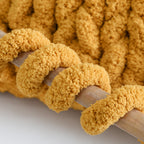 MelloBello Chunky Yarn Mustard Yellow