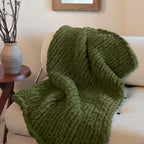 MelloBello Chunky Yarn Olive Green