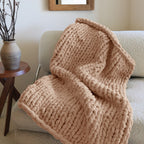 MelloBello Chunky Yarn Blush Brown