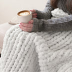 MelloBello Chunky Yarn Pure White