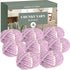 MelloBello Chunky Yarn Purple
