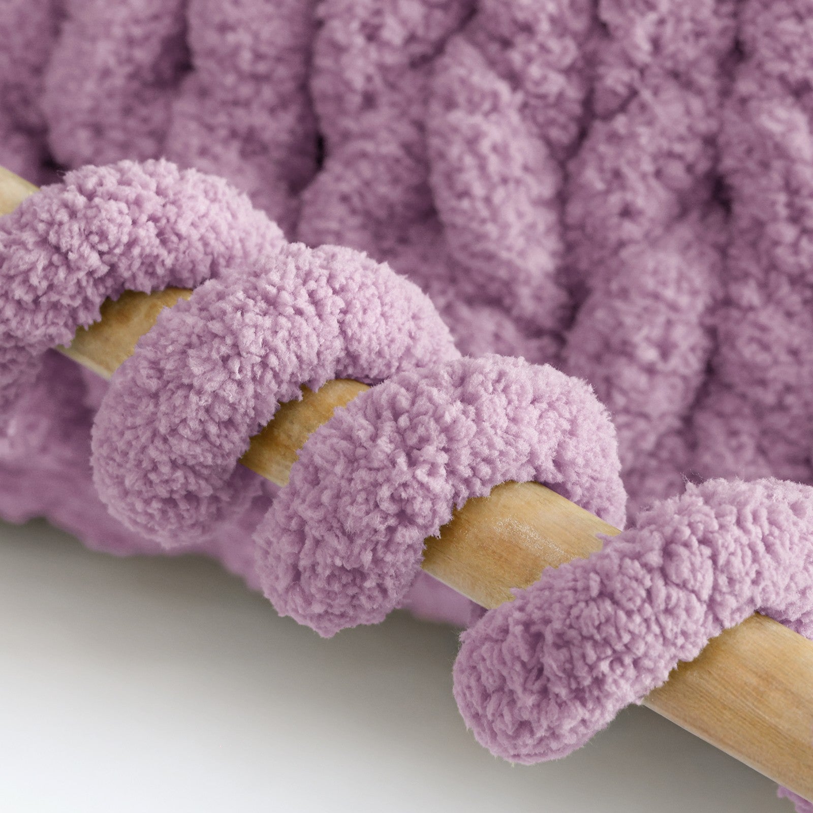 Jumbo Chenille Chunky Yarn for Crocheting - Super Bulky Fluffy Chunky Yarn for Hand Knitting - Extra Thick Soft Blanket Big Yarn 8 Jumbo Pack (27yds,8 oz Each Skein)