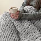 MelloBello Chunky Yarn Smoke Grey