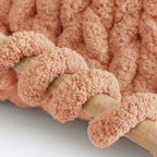 MelloBello Chunky Yarn Apricot Pink