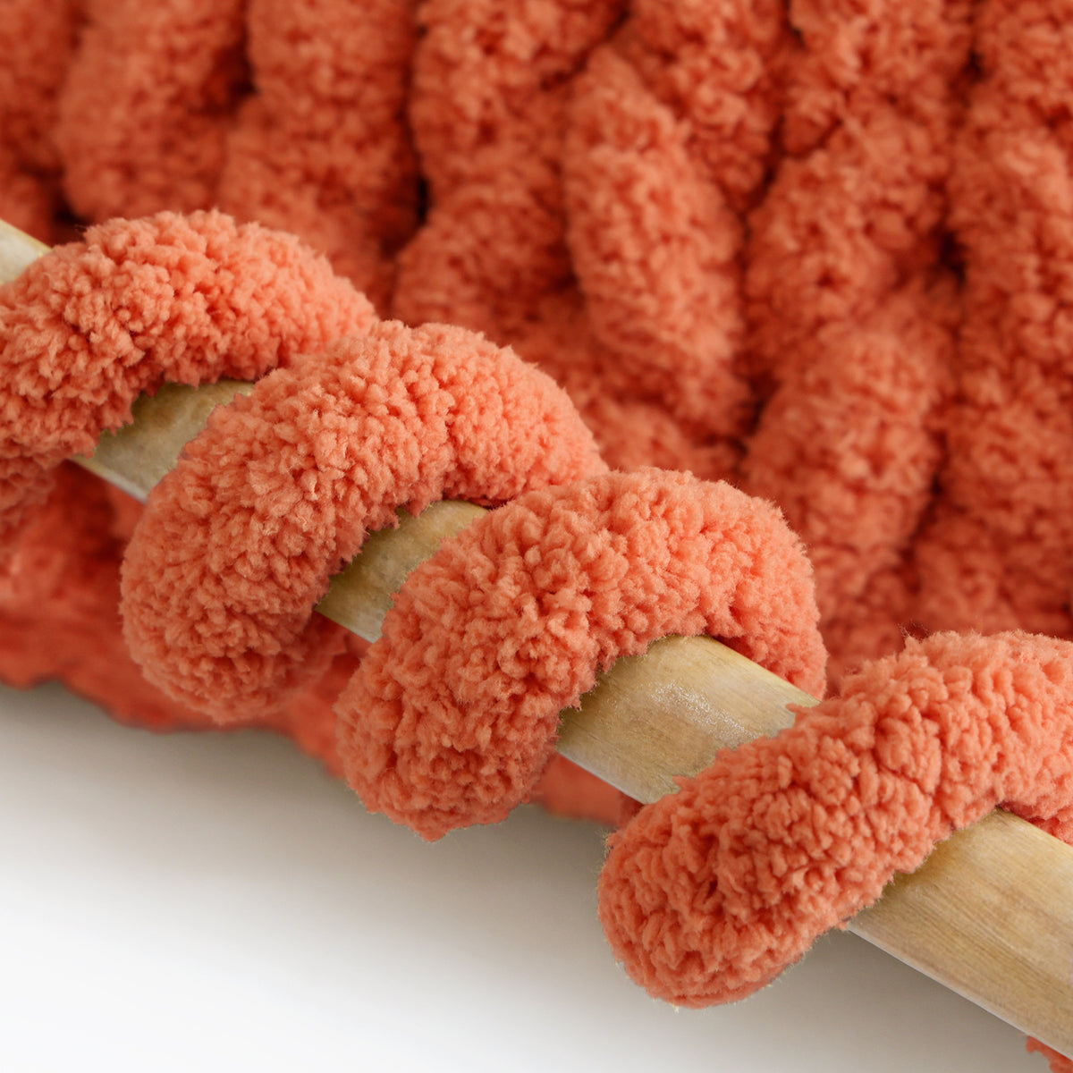 MelloBello Chunky Yarn Burnt Clay