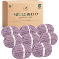 MelloBello Chunky Yarn Mauve Taupe