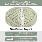 MelloBello Chunky Yarn Sage Mist