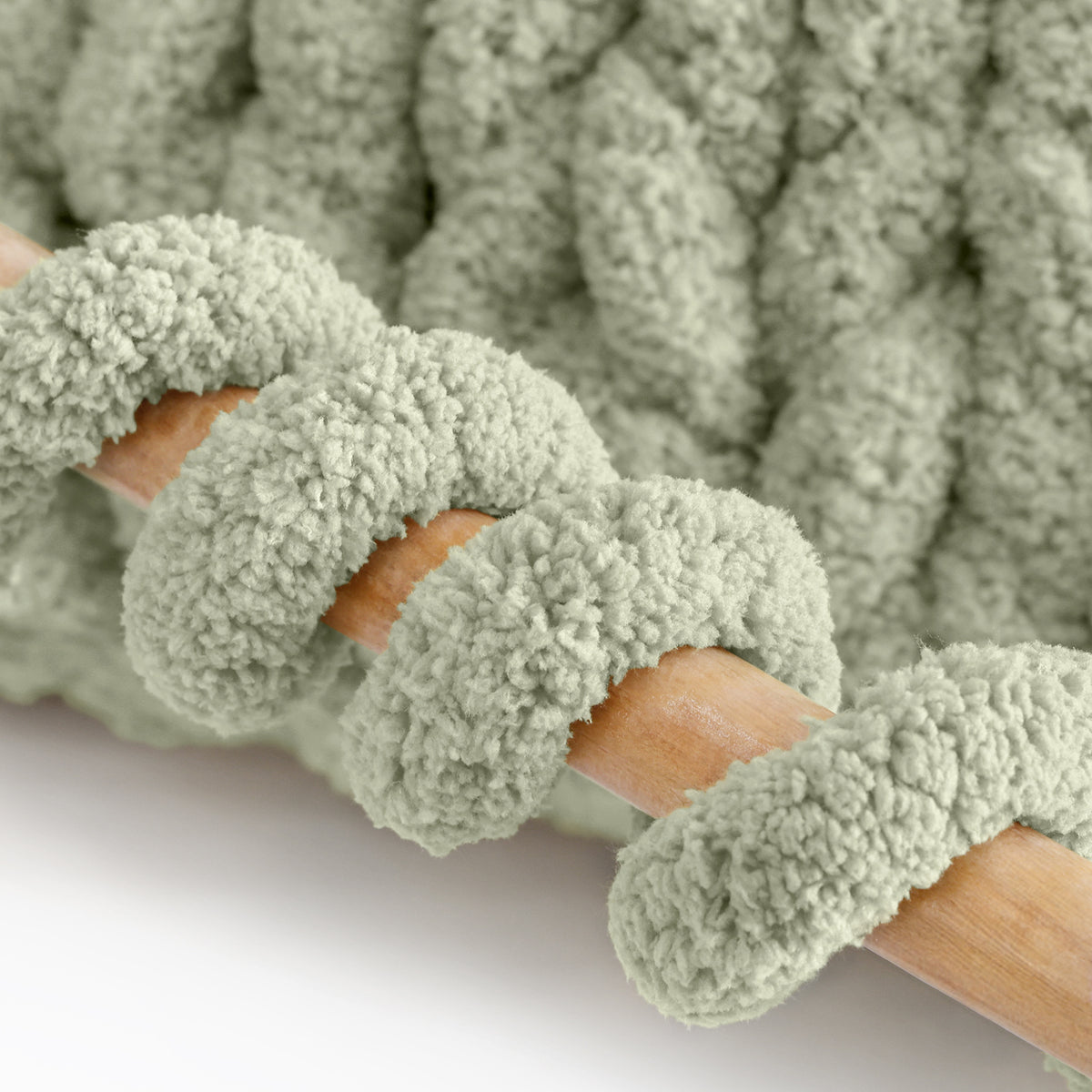 MelloBello Chunky Yarn Sage Mist