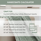 Jumbo Chenille Chunky Yarn for Crocheting - Super Bulky Fluffy Chunky Yarn for Hand Knitting - Extra Thick Soft Blanket Big Yarn 8 Jumbo Pack (27yds,8 oz Each Skein)