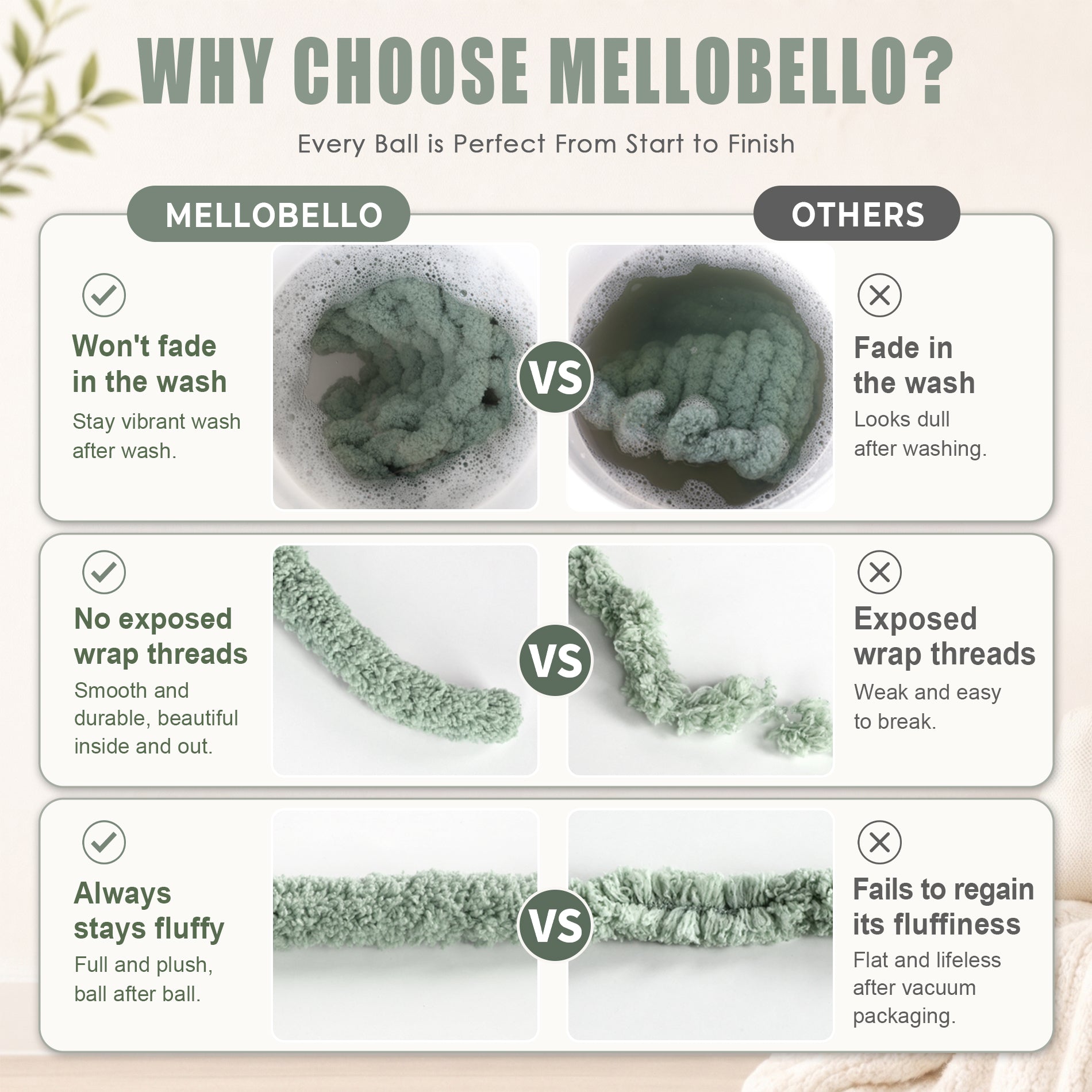 MelloBello 10 Series Chunky Yarn ButterCup