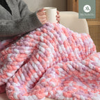 MelloBello Chunky Yarn Pale Rose