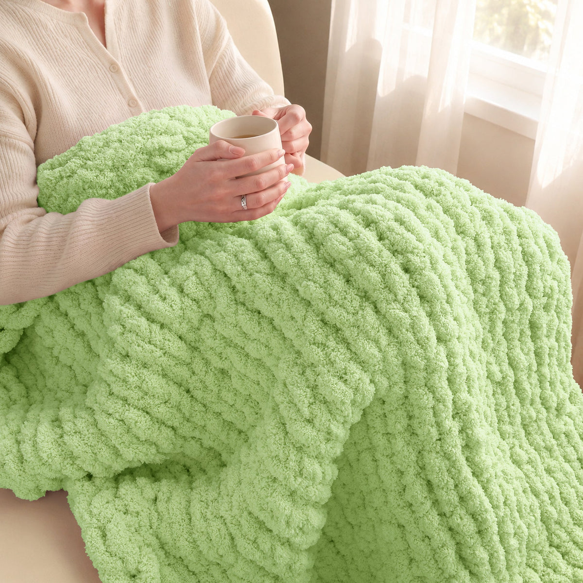 MelloBello 10 Series Chunky Yarn Grass