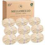 MelloBello 10 Series Chunky Yarn Khaki