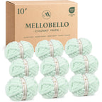 MelloBello 10 Series Chunky Yarn Mint Green