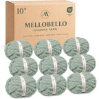 MelloBello 10 Series Chunky Yarn Sage Green