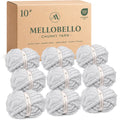 MelloBello 10 Series Chunky Yarn Ash Grey