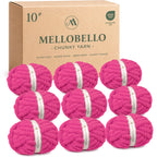 MelloBello 10 Series Chunky Yarn Rose Pink