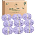 MelloBello 10 Series Chunky Yarn Soft Lavender