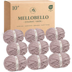 MelloBello 10 Series Chunky Yarn Velvet Taupe
