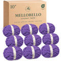 MelloBello 10 Series Chunky Yarn Blue Iris