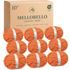 MelloBello 10 Series Chunky Yarn Burnt Clay