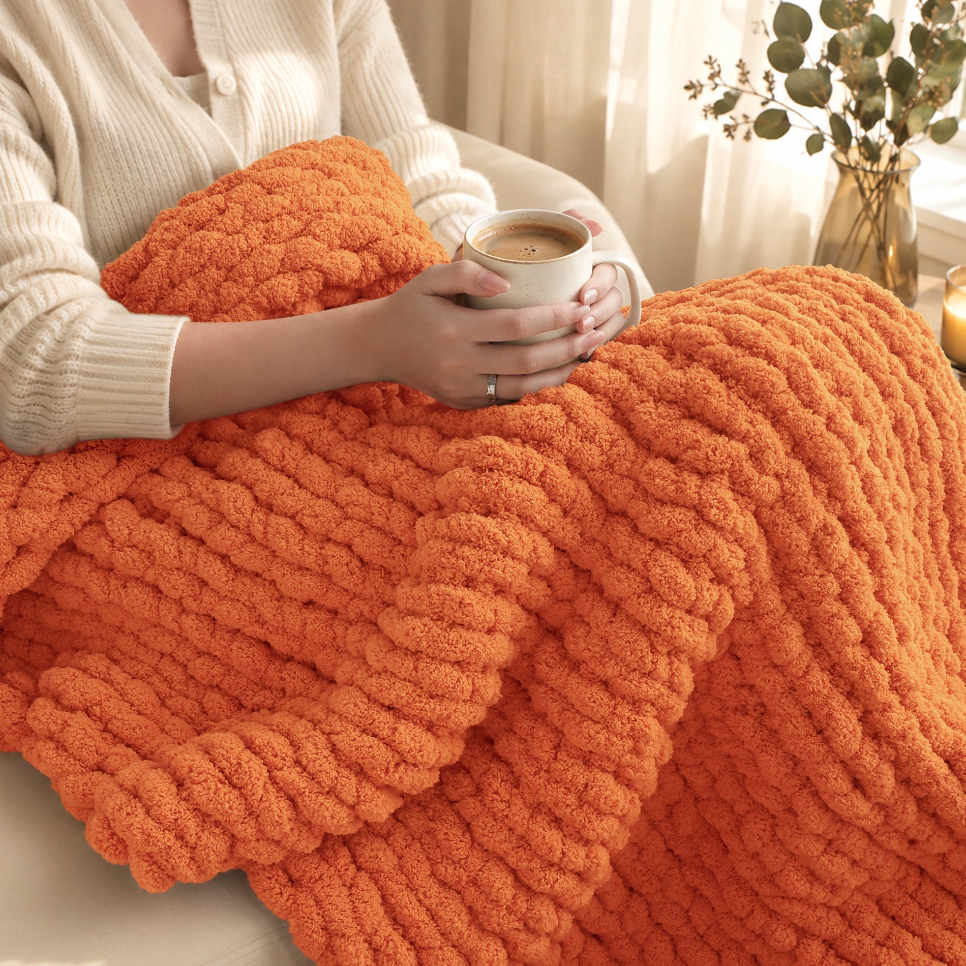 MelloBello 10 Series Chunky Yarn Burnt Clay
