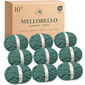 MelloBello 10 Series Chunky Yarn Teal Green