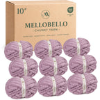 MelloBello 10 Series Chunky Yarn Mauve Taupe