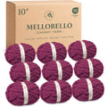 MelloBello 10 Series Chunky Yarn Black Berry