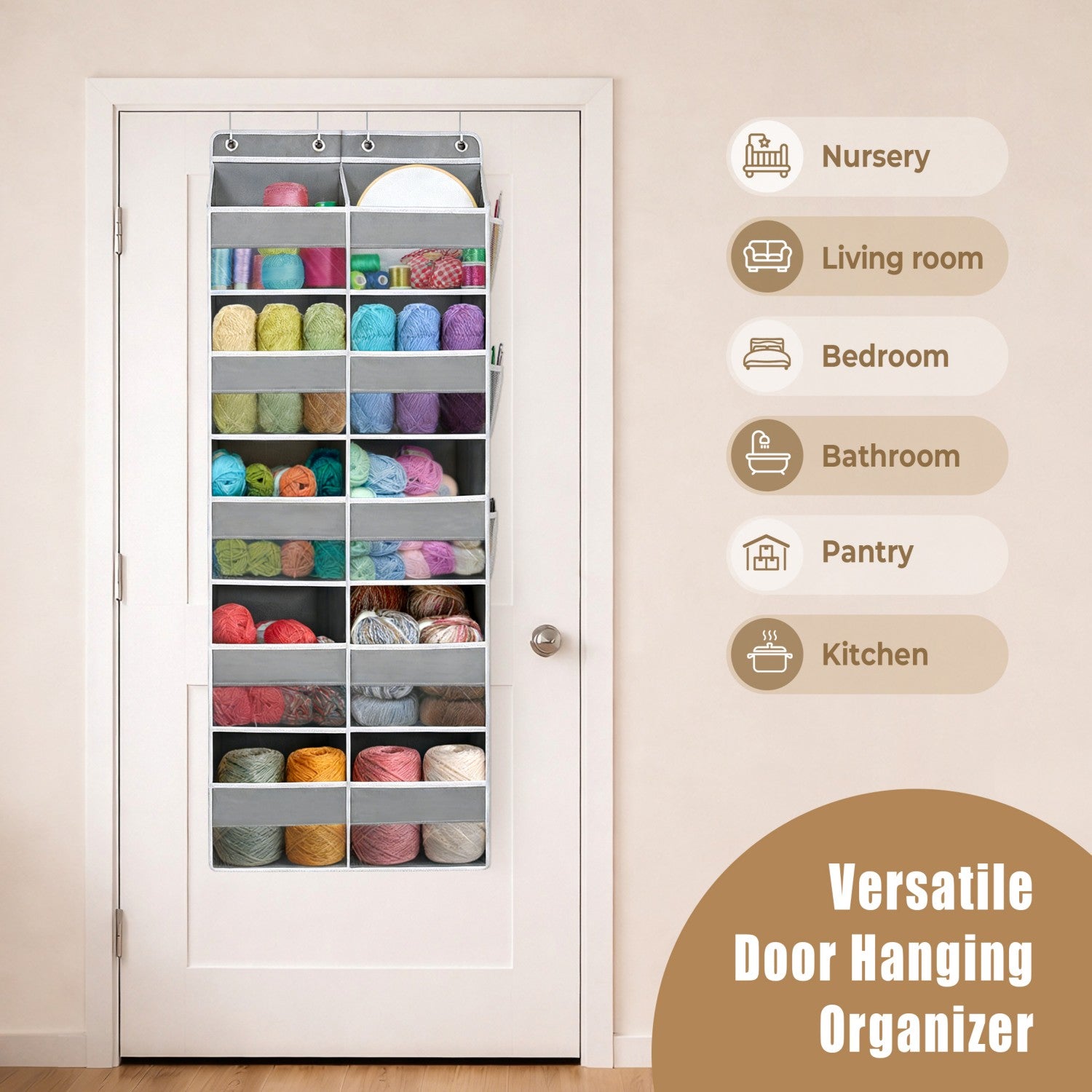 Hanging Yarn Storage Organizer