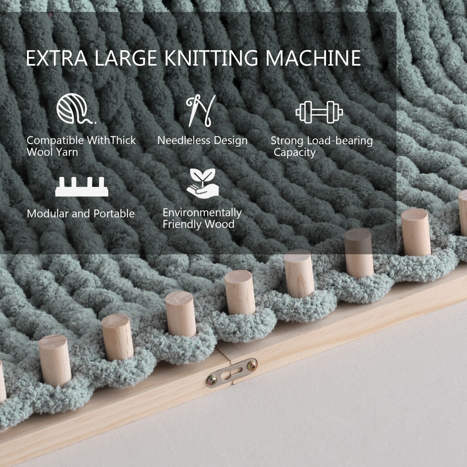 MelloBello Chunky Blanket Loom