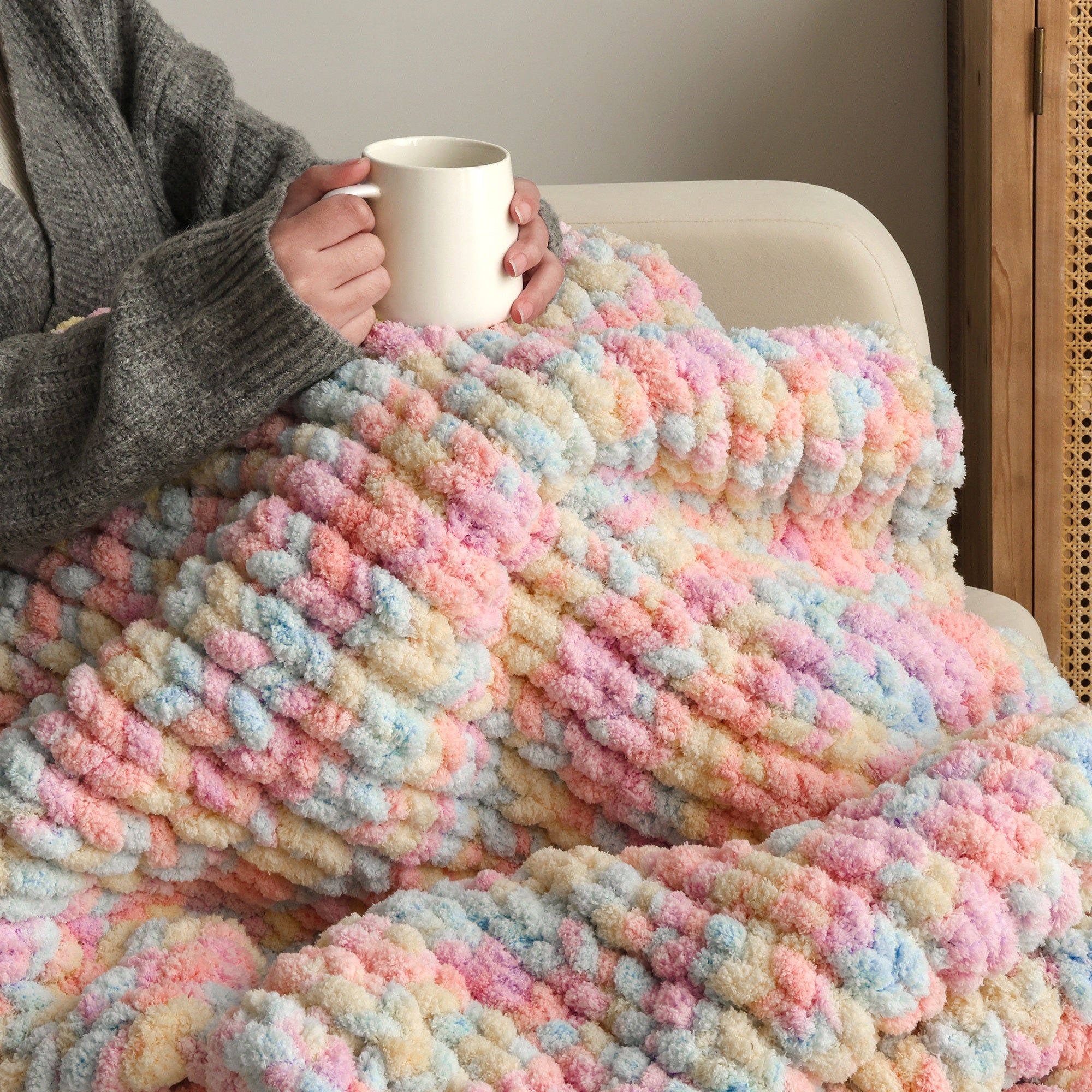 MelloBello Chunky Yarn Macaron