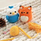 Crochet Kit for Beginners Kids- 4 Styles Crochet Animal Kit with Step-by-Step Video Tutorials - Easy to Learn Beginner Amigurumi Crochet Kit for Adults - Arts and Crafts Hobbies Gifts for Adults Women