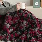 MelloBello Chunky Yarn Burgundy Night