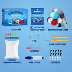 Crochet Kit for Beginners Adults - 4 Styles Beginner Knitting Crochet Animal Kit with Easy Yarn - Learn to Crocheting Amigurumi Starter Set - Knit Patterns Supplies Crafts Hobbies Gifts for Women