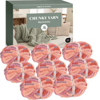 MelloBello Chunky Yarn Sunset Sherbet